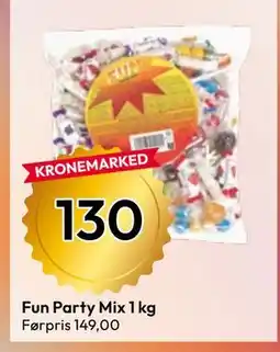Gigaboks Fun Party Mix 1 kg tilbud