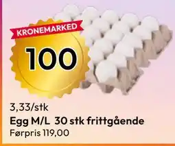 Gigaboks Egg M/L tilbud