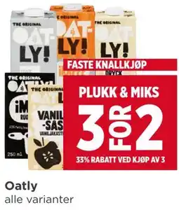 Meny Oatly tilbud