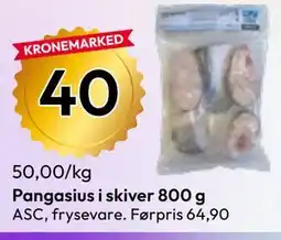 Gigaboks Pangasius i skiver tilbud