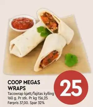 COOP MEGAS WRAPS