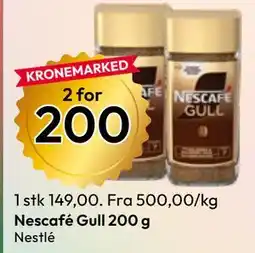 Gigaboks Nescafé Gull 200 g tilbud