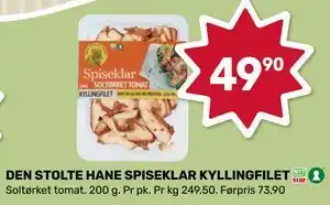 DEN STOLTE HANE SPISEKLAR KYLLINGFILET