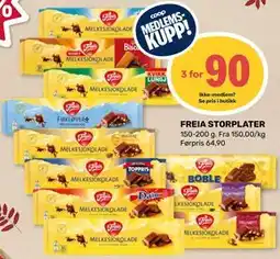 Matkroken FREIA STORPLATER, Medlemspris tilbud
