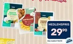 Coop Marked Tortelloni tilbud