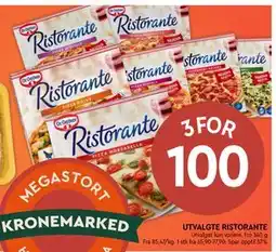 Coop Mega UTVALGTE RISTORANTE tilbud