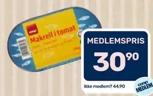 Makrell i tomat
