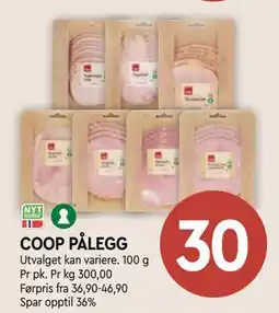 Coop Mega COOP PÅLEGG tilbud