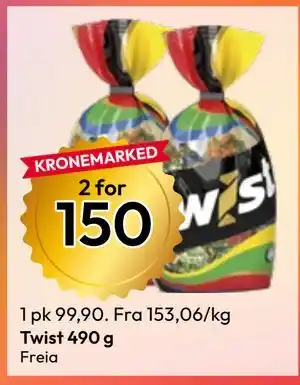 Gigaboks Twist 490 g tilbud