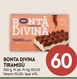Coop Mega BONTA DIVINA TIRAMISÙ tilbud