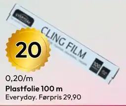 Gigaboks Plastfolie 100 m tilbud