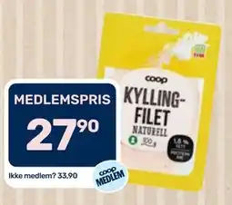Coop Marked Kyllingfilet tilbud