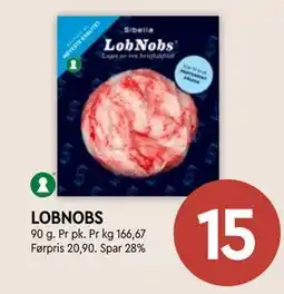 Coop Mega LOBNOBS tilbud