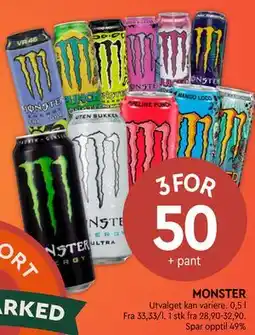 Coop Mega MONSTER tilbud