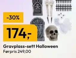 Gigaboks Gravplass-sett Halloween tilbud