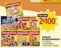 Coop Prix UTVALGTE BIG ONE/GRANDIOSA tilbud