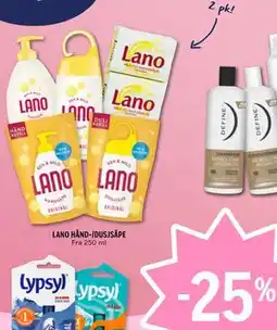 Coop Prix LANO HÅND-/DUSJSÅPE tilbud