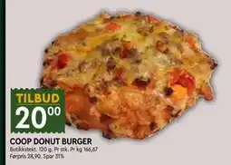 Coop Mega COOP DONUT BURGER tilbud