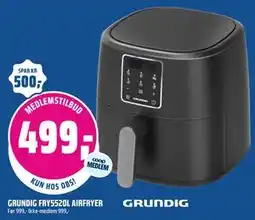 Coop Obs GRUNDIG FRY5520L AIRFRYER tilbud