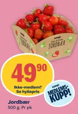 Coop Mega Jordbær, Medlemspris tilbud