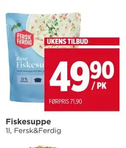 Meny Fiskesuppe tilbud