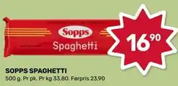 Matkroken SOPPS SPAGHETTI tilbud