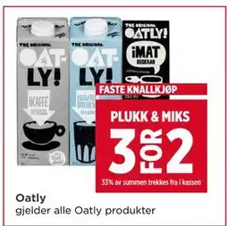 Meny Oatly tilbud