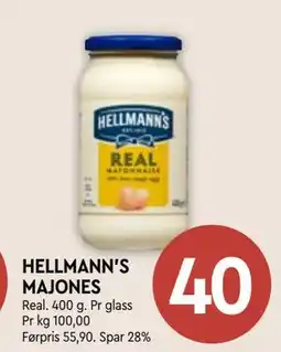 Coop Mega HELLMANN'S MAJONES tilbud