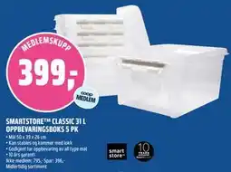 Coop Obs SMARTSTORE CLASSIC 31 L OPPBEVARINGSBOKS 5 PK tilbud