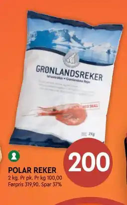 Coop Mega POLAR REKER tilbud
