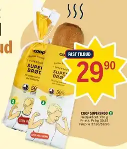 Coop Prix COOP SUPERBRØD tilbud