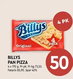 Coop Mega BILLYS PAN PIZZA tilbud