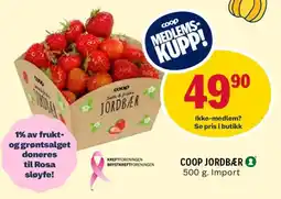 Coop Prix Coop Jordbær tilbud