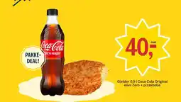 Coop Prix Coca Cola Zero Sugar + Pizzabolle tilbud
