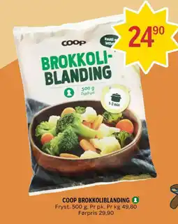 Coop Prix Coop brokkoliblanding tilbud