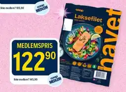 Coop Prix Coop Laksefilet tilbud