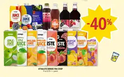 Coop Prix Coop utvalgte drikke tilbud