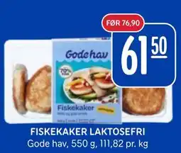 Rema 1000 FISKEKAKER LAKTOSEFRI tilbud
