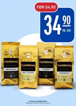 Rema 1000 UTVALGT KJELDSBERG KAFFE tilbud