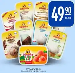 Rema 1000 UTVALGT LITER-IS tilbud