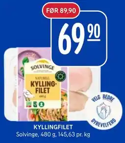 Rema 1000 KYLLINGFILET tilbud