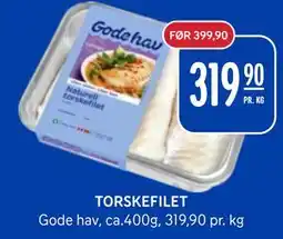 Rema 1000 TORSKEFILET tilbud