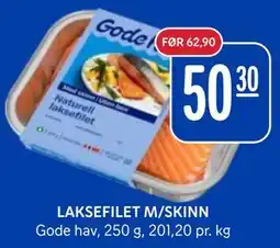 Rema 1000 LAKSEFILET M/SKINN tilbud