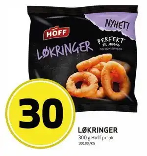 Bunnpris LØKRINGER tilbud