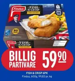 Rema 1000 FISH & CRISP 6PK tilbud
