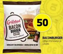 Bunnpris BACONBURGER tilbud