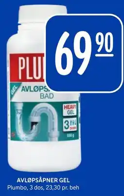 Rema 1000 AVLØPSÅPNER GEL tilbud