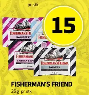 Bunnpris FISHERMAN'S FRIEND tilbud