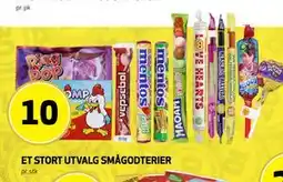 Bunnpris ET STORT UTVALG SMÅGODTERIER tilbud
