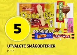 Bunnpris UTVALGTE SMÅGODTERIER tilbud